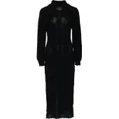 Faina Vestido de malha preto