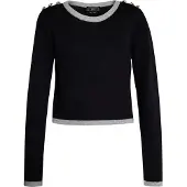 Faina Pullover 'Paino' cinzento / preto
