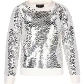 Faina Pullover prata / offwhite