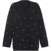 Faina Pullover preto