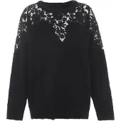 Faina Pullover preto
