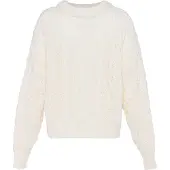 Faina Pullover branco lã
