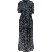 Faina Vestido cinzento escuro / preto