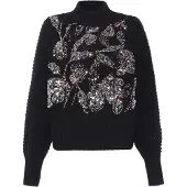 Faina Pullover bronze / preto / prata
