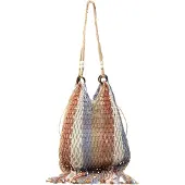 IZIA Shopper bege / azul / conhaque / offwhite