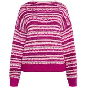 IZIA Pullover rosa / preto / branco