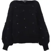 Faina Pullover preto