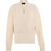 Faina Pullover branco lã
