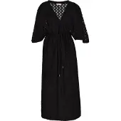 IZIA Vestido de verão preto