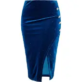 Faina Saia azul