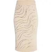 Usha Saia creme / prata