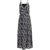 Faina Vestido bege / ecru / azul / azul noturno