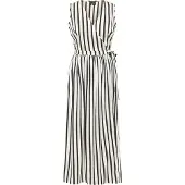 Dreimaster Klassik Vestido preto / branco