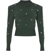 Faina Pullover azul / abe / prata