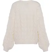 Faina Pullover branco lã