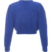 Faina Pullover azul real