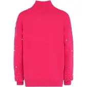 Faina Pullover rosa / branco