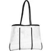 Faina Shopper preto / prata