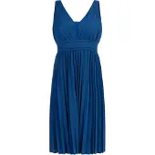 Faina Vestido de cocktail azul escuro