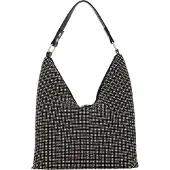 Faina Mala de ombro preto / prata