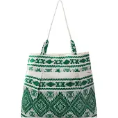 IZIA Malas de tiracolo verde / branco natural