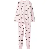 Name it Pijama rosa claro / preto