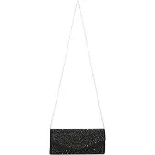 Faina Clutches preto / prata