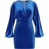 Faina Vestido de cocktail navy