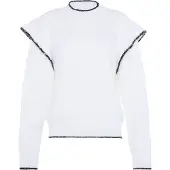 Faina Pullover preto / branco