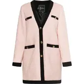 Faina Blazer rosa claro / preto