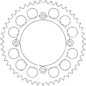 Esjot Roda Dentada Traseira 13044 420