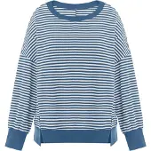 Imily Bela Sweatshirt azul / branco