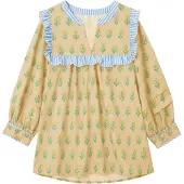 Imily Bela Blusa amarelo / cáqui / verde claro / branco