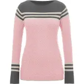 Imily Bela Pullover estuque / cinzento / rosa claro