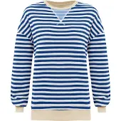 Imily Bela Sweatshirt bege / azul / branco