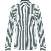 Imily Bela Blusa verde / branco
