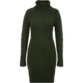 Imily Bela Vestido de malha verde