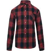 Imily Bela Blusa vermelho / preto