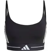 Adidas Sutiã Esportivo De Baixo Impacto Hyperglam 3 Stripes