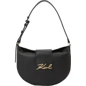 Karl Lagerfeld Mala de ombro 'K/Signature' preto