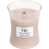 Woodwick Vanilla & Sea Salt Vaso 275 g — Candela Profumata