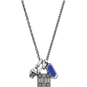 Police da uomo steel Collana con pendants Rock Rebel PEJGN2009011
