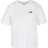 Miss Tee Camisa 'Friday Girl' pitaya / preto / branco