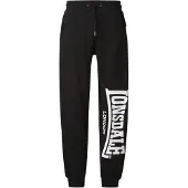 Lonsdale Calças preto / branco