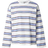Pieces Camisa 'PCMila' azul céu / azul claro / berinjela / branco