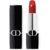 Dior Christian Rouge Satin 743