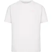 Mister tee Camisa 'Trust Your Heart' cor-de-rosa / branco