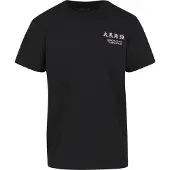 Mister tee Camisa 'Yokohama Race' roxo escuro / preto