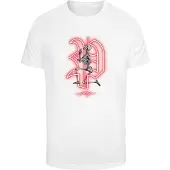 Mister tee Camiseta De Manga Curta Pray Neon Skull
