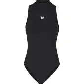 Miss Tee Camisa body 'Fly Away' preto / branco
